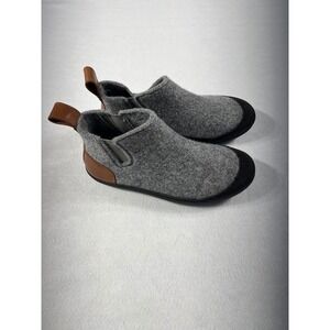 GREYS Women's Gray Felt Ankle Boots men's 5 womens 7 Chelsea Style Comfort Shoes